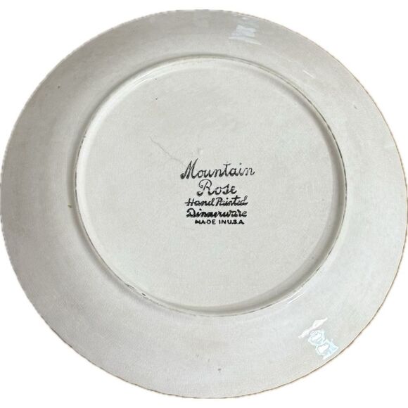 Vintage Blue Ridge Southern Pottery
Mountain Rose Dinner Plate - Picture 3 of 5